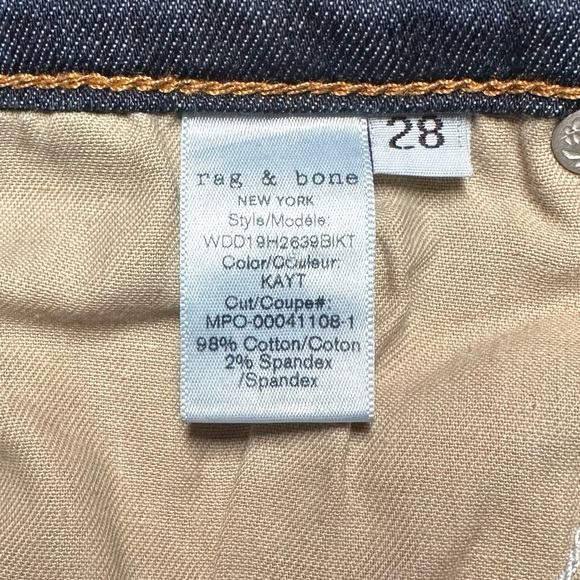Rag & Bone Nina High Rise Ankle Skinny Jeans Kayt - Picture 8 of 9